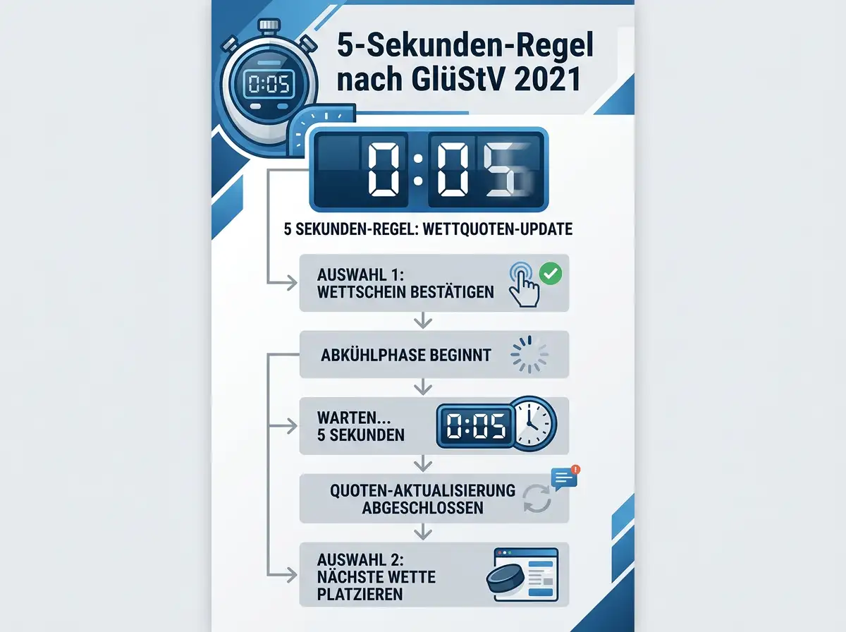 Betano In-Play Live-Wetten Eishockey – Quotengeschwindigkeit und 5-Sekunden-Regel GlüStV 2021