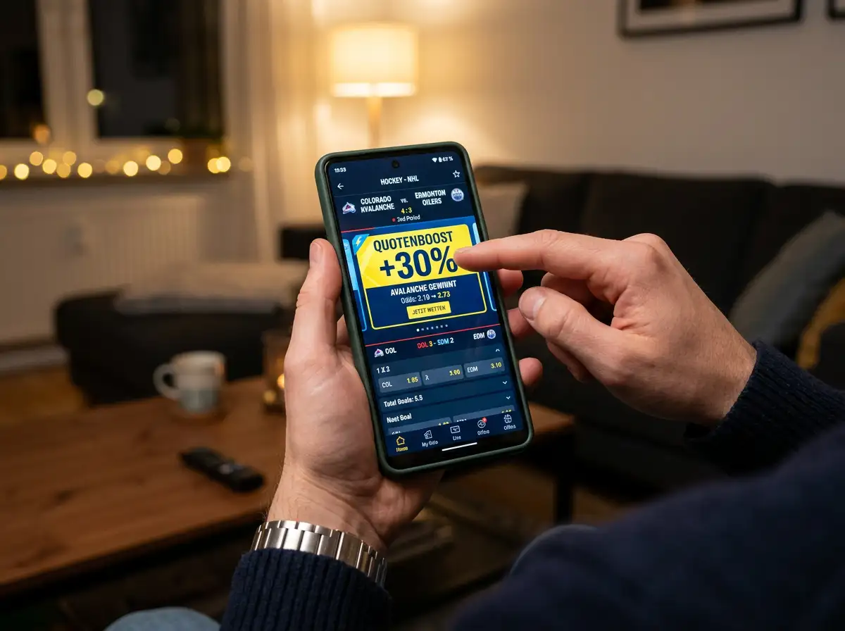 Quotenboost beim Eishockey Wetten strategisch einsetzen – wie Quotenverbesserungen gezielt für NHL- und DEL-Wetten genutzt werden