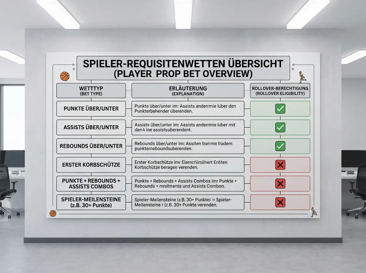 Spielerstatistik-Wetten beim Eishockey und Bonus-Rollover – Eignung und Einschränkungen