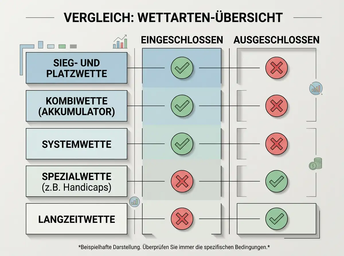 Marktauswahl für Bonuswetten beim Eishockey – welche Wettarten für den Rollover zählen