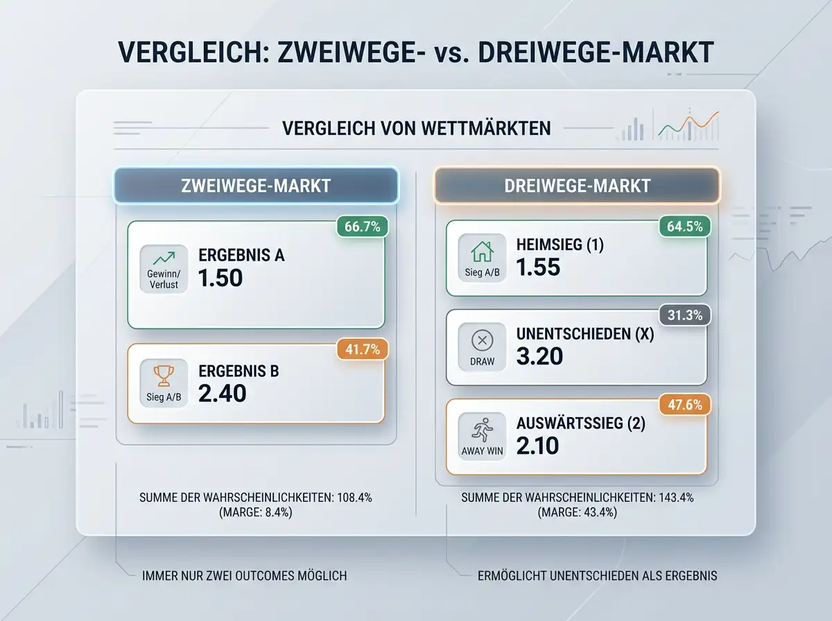Quotenvergleich Zwei-Weg vs. Drei-Weg-Markt beim Eishockey – Strategievergleich für Bonuswetten