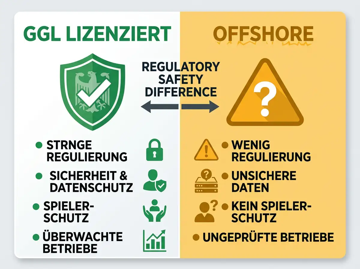 Vergleich GGL-lizenzierter Eishockey-Wettanbieter mit Offshore-Buchmachern – Spielerschutz und Bonusunterschiede