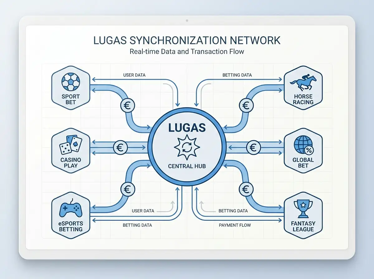 Technische Funktionsweise des LUGAS-Systems als anbieterübergreifende Einzahlungsdatenbank für Sportwetten in Deutschland