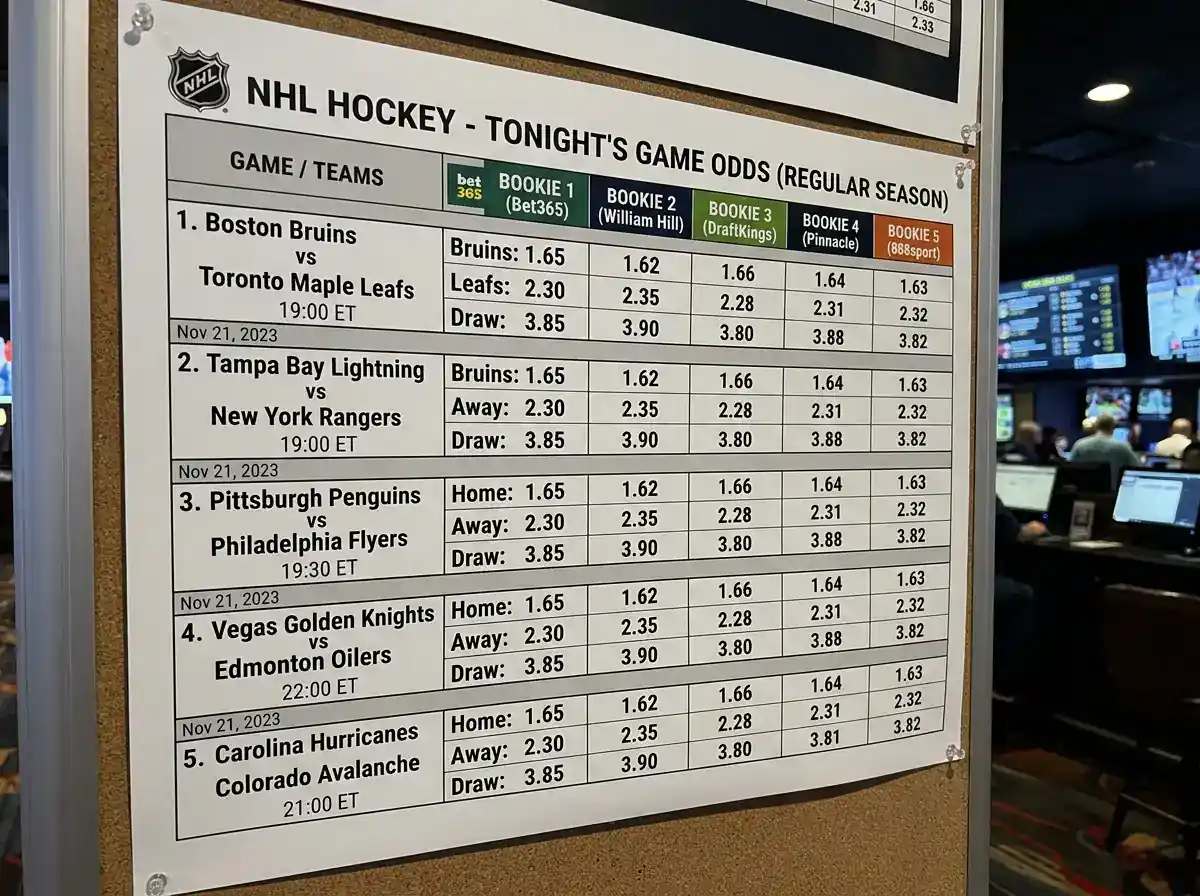 NHL Wettmarkt Deutschland Quotenniveau – Auszahlungsquoten und Markttiefe bei deutschen Buchmachern für NHL Wetten