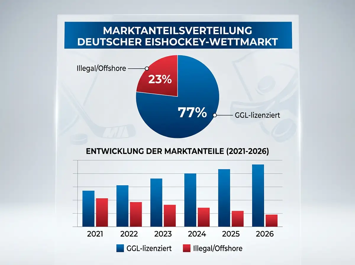 Schwarzmarktdaten Sportwetten Deutschland 2026 – GGL Kanalisierungsquote und illegale Anbieter im Überblick