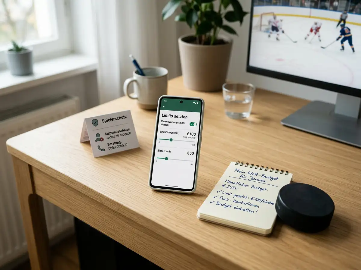 Verantwortungsvolles Eishockey Wetten Budgetkontrolle: Einzahlungslimits, Selbstsperre und Spielerschutz-Hinweise für Erwachsene